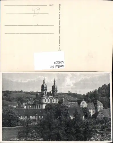 576307,Schöntal Kloster Schöntal