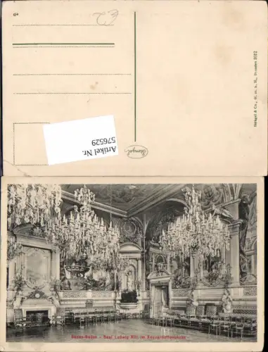 576529,Baden-Baden Saal Ludwig XIII im Konversationshaus