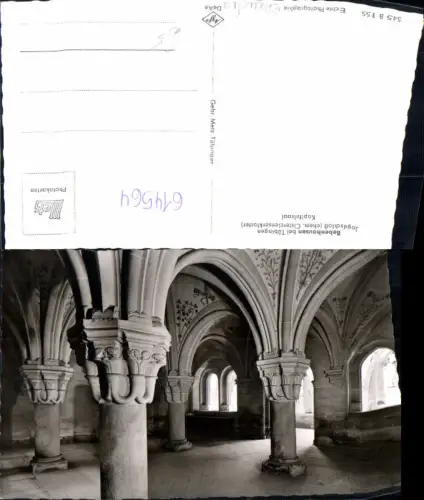 614564,Foto Ak Bebenhausen b. Tübingen Jagdschloss ehemals Kloster Kapitelsaal