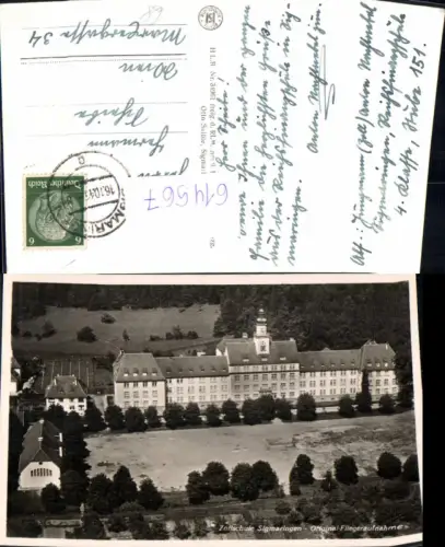 614567,Fliegeraufnahme Zollschule Sigmaringen