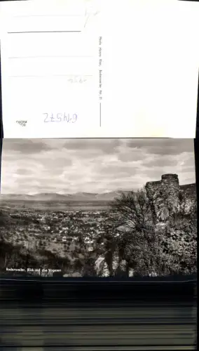 614572,Foto Ak Bodenweiler Blick auf d. Vogesen