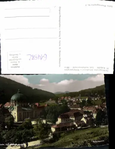 614582,Foto Ak St Blasien Schwarzwald Ansicht