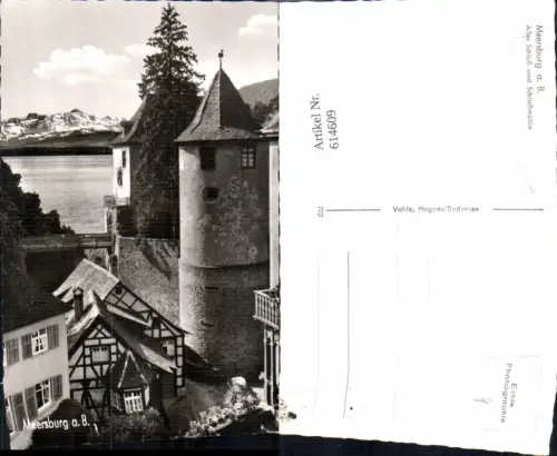 614609,Foto Ak Meersburg a. Bodensee Altes Schloss u. Schlossmühle
