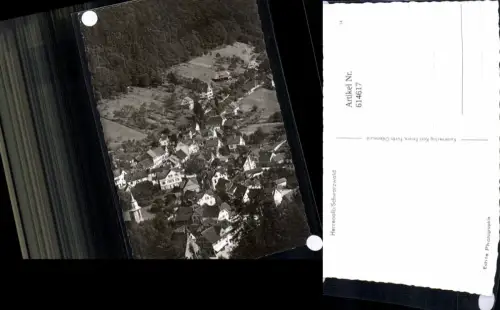 614617,Foto Ak Herrenalb Schwarzwald Totale