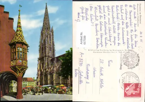 617339,Freiburg i. Breisgau Münsterturm m. Kaufhauserker Erker