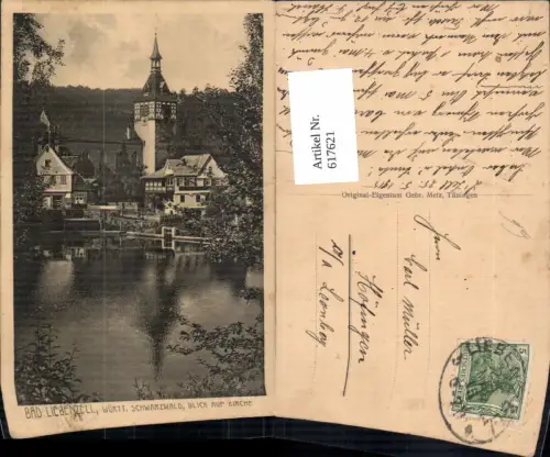 617621,Bad Liebenzell Blick auf Kirche