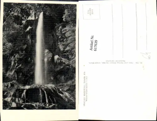 617639,Bad Urach Uracher Wasserfall Schwäb. Alb Wasserfallplatz Frey