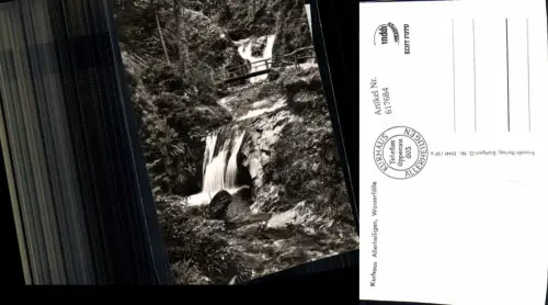 617684,Foto Ak Oppenau Kurhaus Allerheiligen Wasserfall