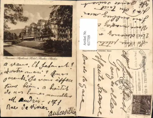 617709,Brenners Stephanie Hotel Baden-Baden