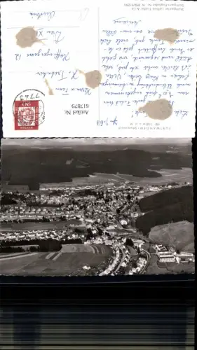 617879,Fliegeraufnahme Furtwangen Schwarzwald