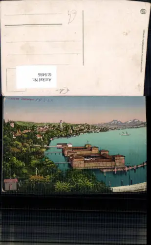 619486,Überlingen Bodensee 1927 Ansicht