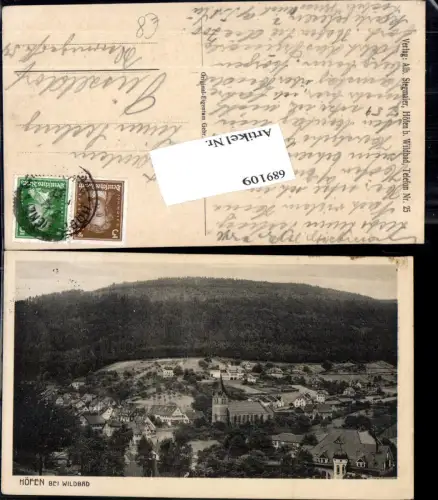 689109 Höfen an der Enz LK Calw