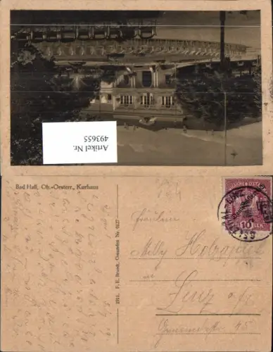 493655,Bahnpost Zug 533 Selzthal Linz