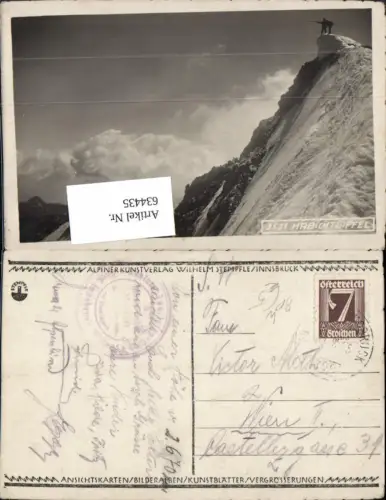 634435,Bahnpost Zug 208 n. Innsbruck