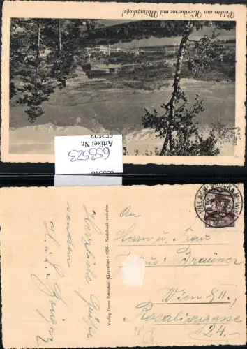 653523,Bahnpost Bahnpoststempel Villach - Bruck an der Mur Zug 17