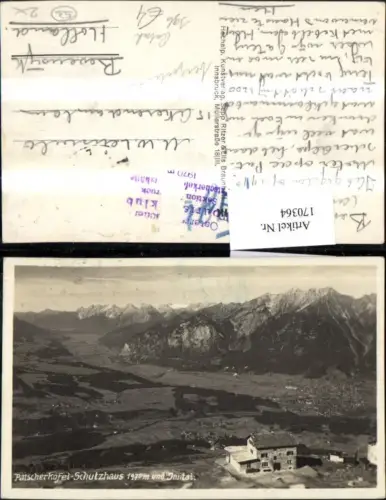 170364,Tirol Patsch Patscherkofel Schutzhaus u. Inntal