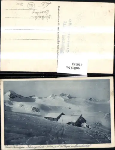 170384,Neukirchen Bramberg Großvenediger Kürsingerhütte g. d. Gr. Geiger u. Maurerkeeskopf