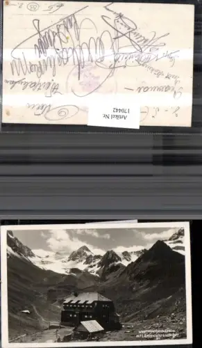 170442,Tirol Stubaier Alpen Westfahlenhaus m. Längentaler Gletscher