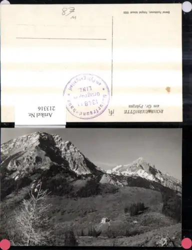 213316,Rohrauerhütte Berghütte am Gr. Pyhrgas b. Spital am Phyrn