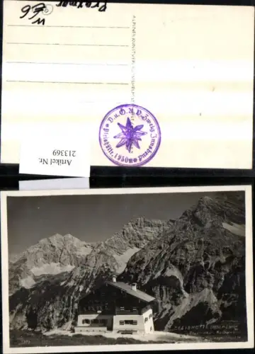 213369,Pfeishütte Berghütte geg. Praxmarkar Kaskar u. Sonntagskarspitze b. Praxmar