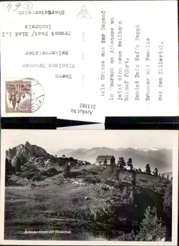 213382,Erfurter Hütte Berghütte m. Ebnerjoch