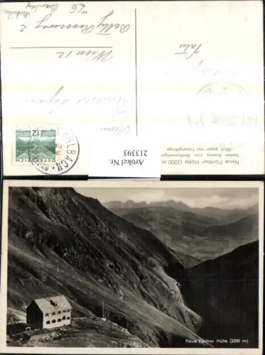 213393,Neue Fürther Hütte Berghütte b. Bramberg Neukirchen