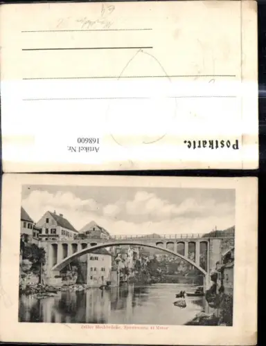 168600,Waidhofen a. d. Ybbs Zeller Hochbrücke Brücke Passepartout