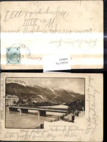 168631,Innsbruck Innbrücke m. d. Kalkalpen Brücke