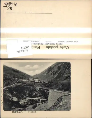 200119,Rothhorn Viaduct Brücke Kt Bern