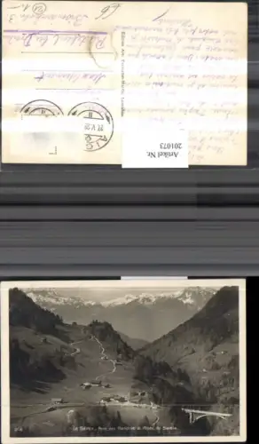 201073,Le Sepey Pont des Planches et Alpes de Savoie Brücke Alpen Kt Waadt