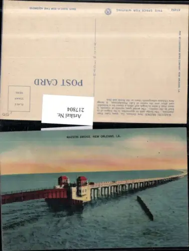 217804,Louisiana New Orleans Maestri Bridge Brücke