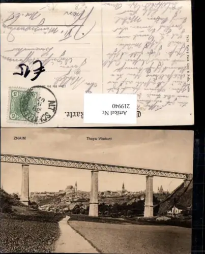 219940,Znaim Znojmo Thaya-Viaduct Brücke