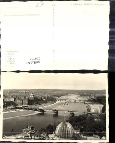 264757,Brücke Dresden Blick v. Dom