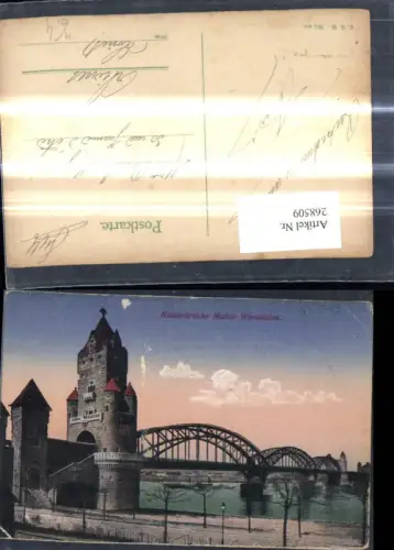268509,Mainz Wiesbaden Kaiserbrücke Brücke