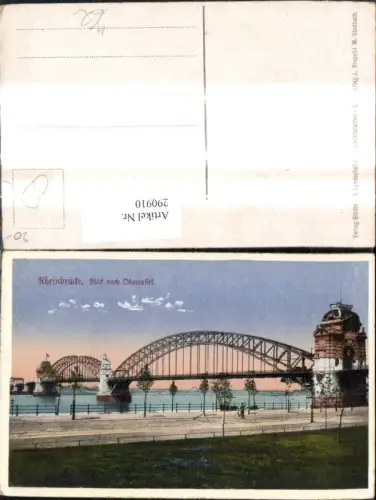290910,Rheinbrücke Blick n. Oberkassel Brücke