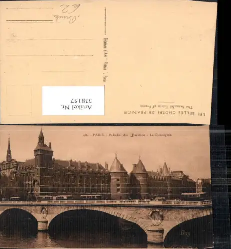 338157,Brücke Paris Palais de Justice La Conciergerie Straßenbahn