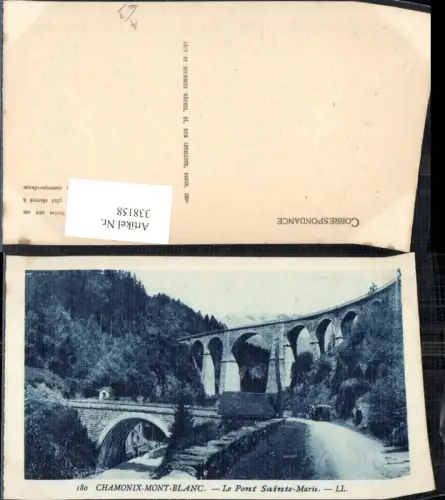 338158,Brücke Chamonix-Mont-Blanc Le Pont Sainte-Marie Viadukt