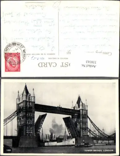 338163,Brücke London Tower Bridge Schiff Dampfer Schlepper