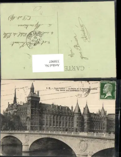 338907,Brücke Tout Parie La Seine et le Palais de Justice