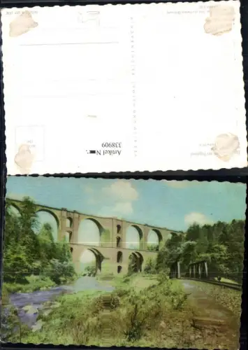 338909,Foto Ak Elstertalbrücke Brücke Vogtland Viadukt