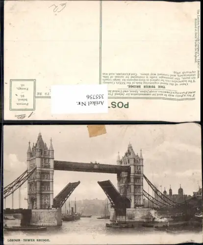 355756,Brücke London Tower Bridge Zugbrücke Schiffe Dampfer