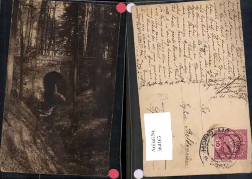 364163,Brücke Steinbrücke Wald Landschaft