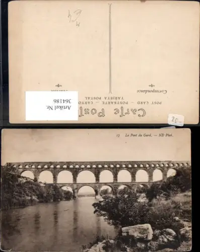 364186,Brücke Le Pont du Gard Viadukt