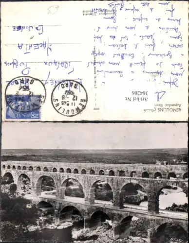 364206,Brücke Remoulins Gard Aqueduc Romain Pont du Gard