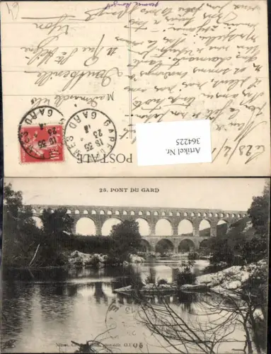 364225,Brücke Pont du Gard Viadukt