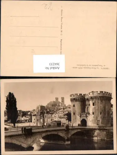 364233,Brücke Verdun La Porte Chaussee et Vue generale sur la Cathedrale