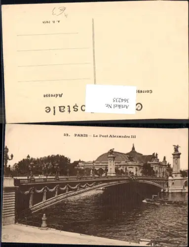 364235,Brücke Paris Le Pont Alexandre III Schiff