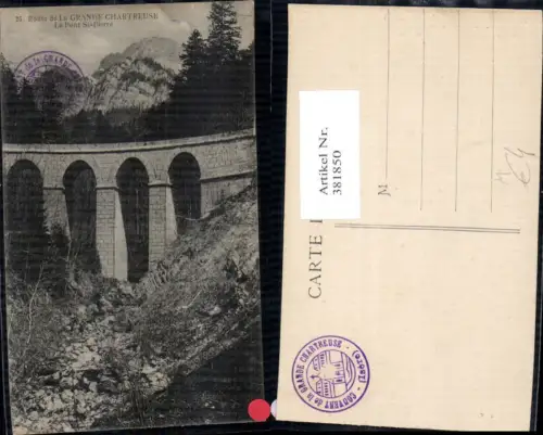 381850,Brücke Route de La Grande Chartreuse Le Pont St-Pierre Viadukt