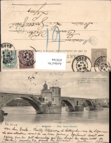 478744,Brücke Avignon Pont Saint-Benezet