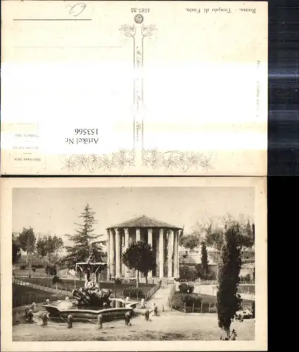 153566,Brunnen Roma Rom Tempio di Vesta